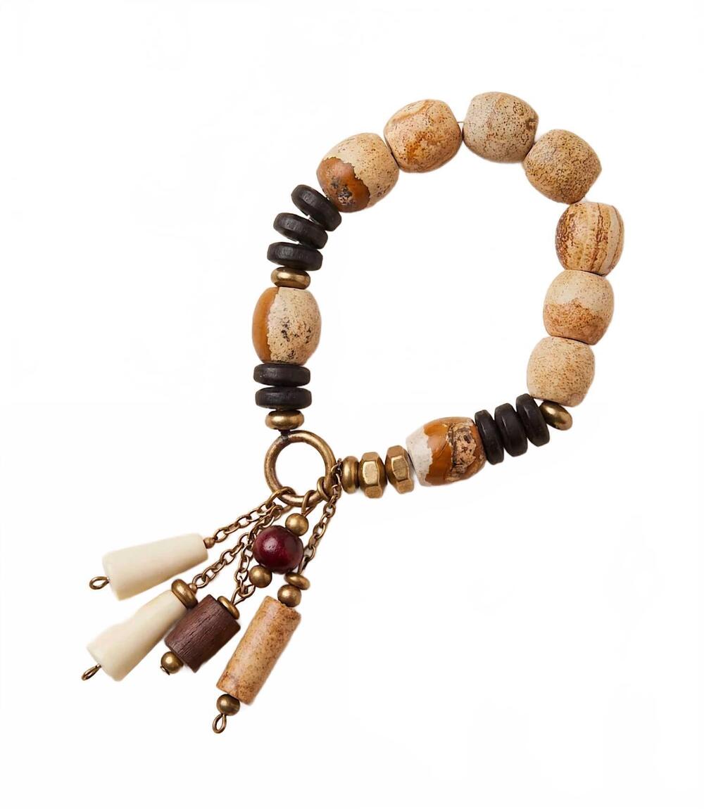 NEW RONDA SMITH women's island gemstone bracelet in multi